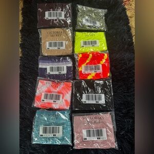 Victoria’s Secret pink hipsters. Bundle of 10. Size M. New in plastic.